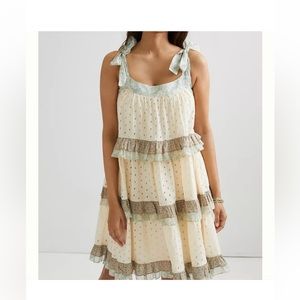 - NWNT Anthropologie's "Forever That Girl‎ Effie" Eyelet Mini Dress. Size Small